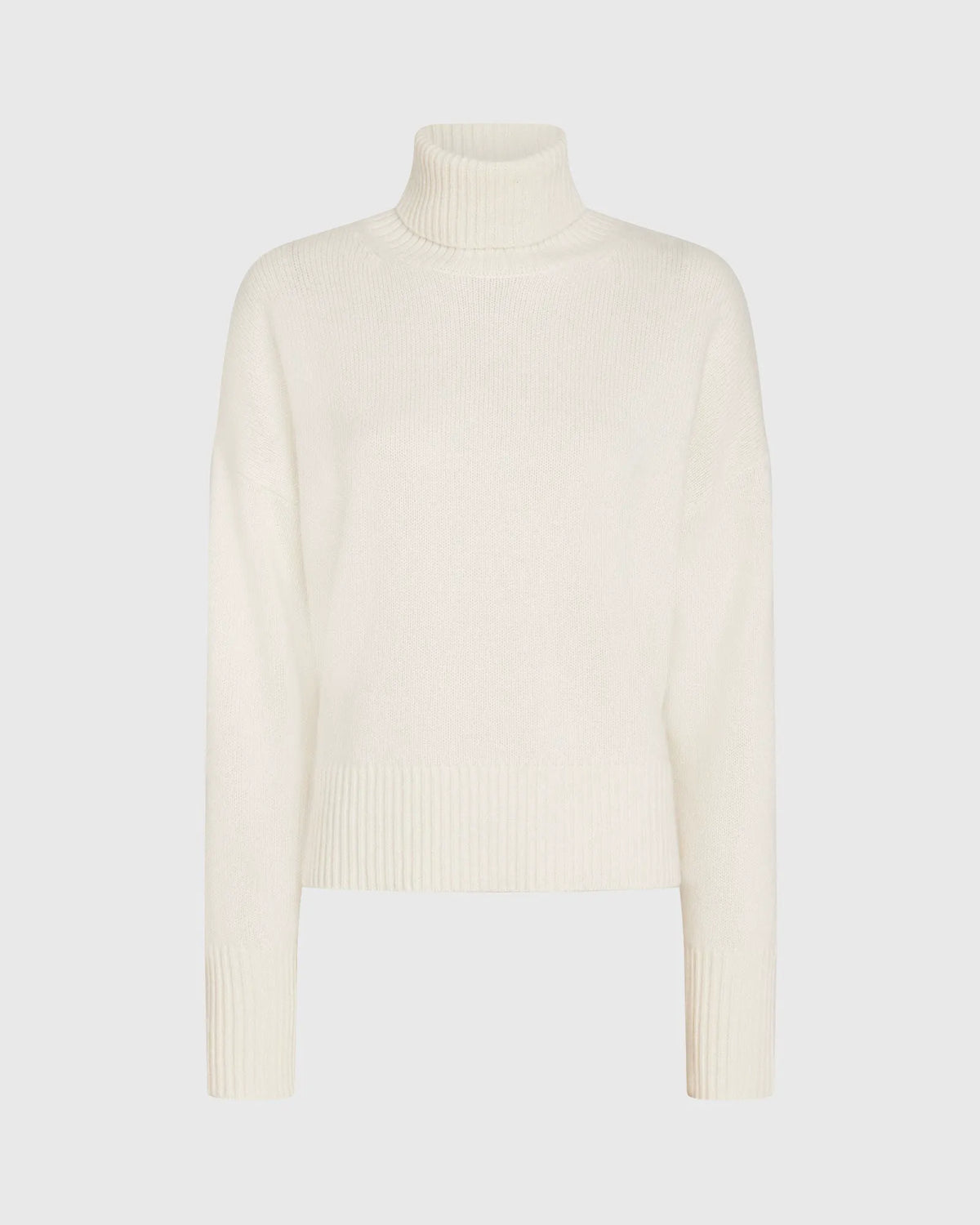 Cashmere Turtleneck Pullover Sweater