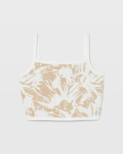 Loop Jacquard Sweater Tank