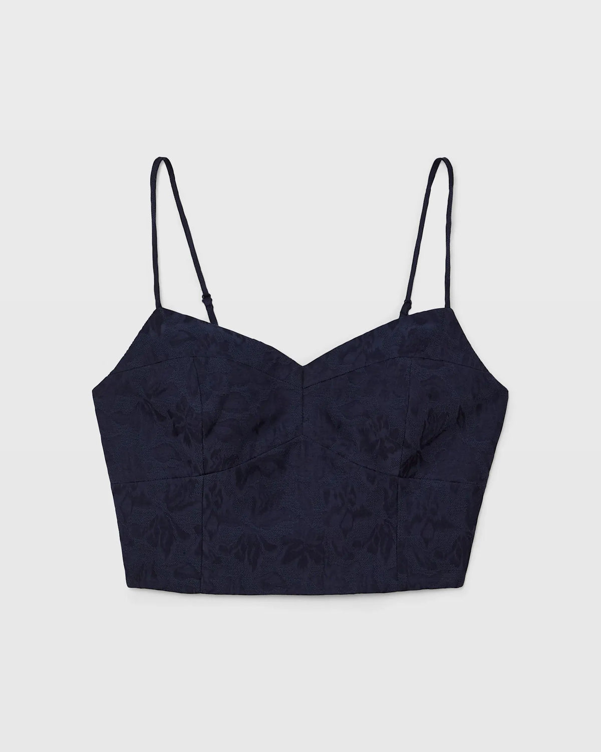 Paneled Fitted Top