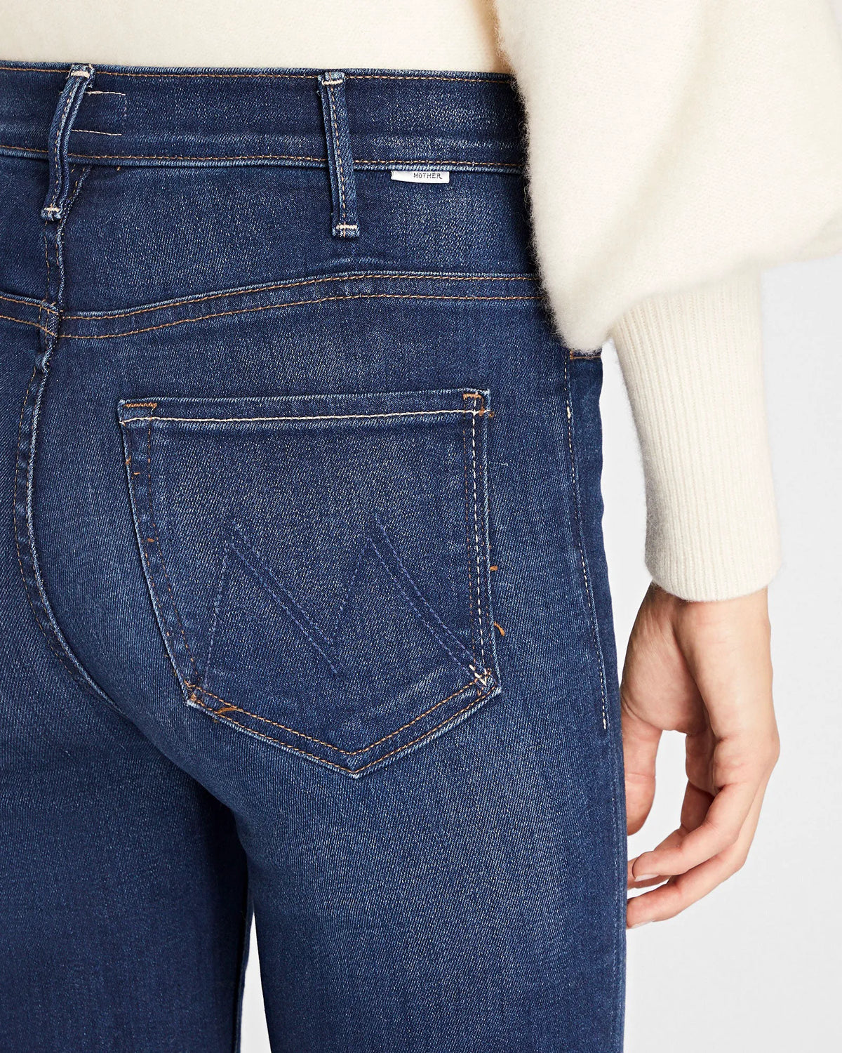 MOTHER The Hustler Ankle Fray Jeans