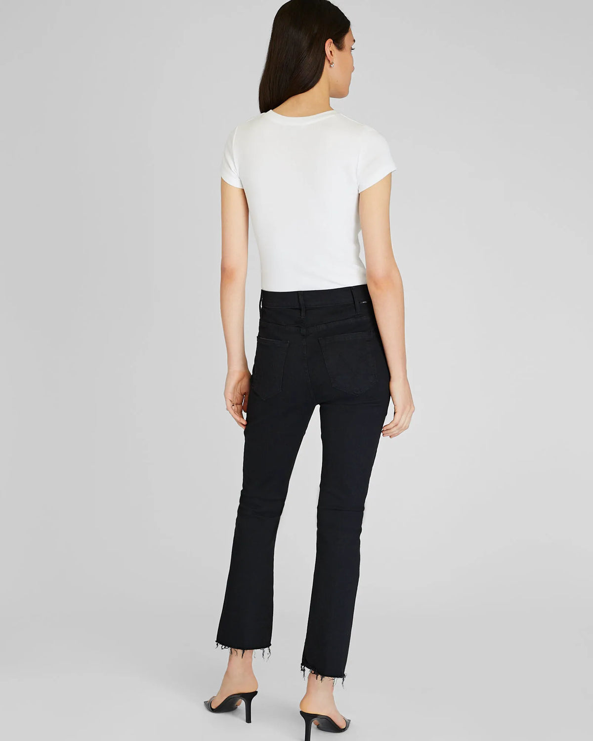 MOTHER The Hustler Ankle Fray Jeans