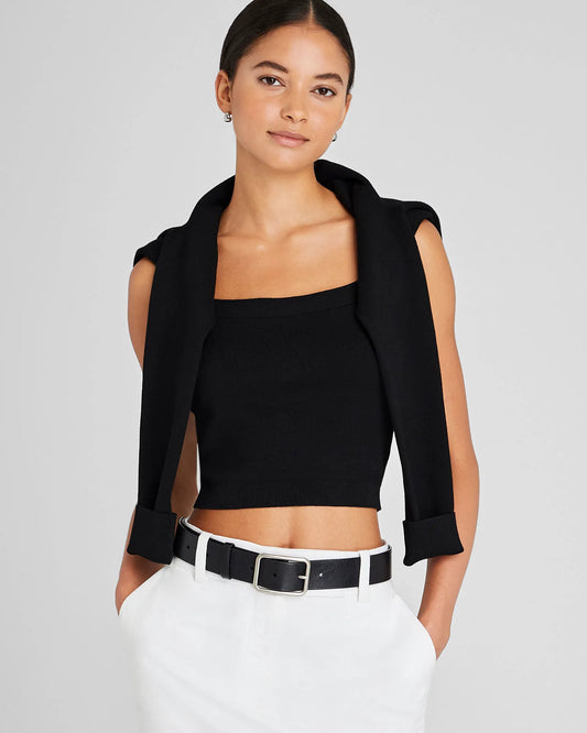 Cropped Sweater Tank