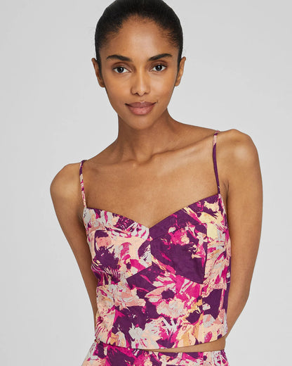 Paneled Fitted Top