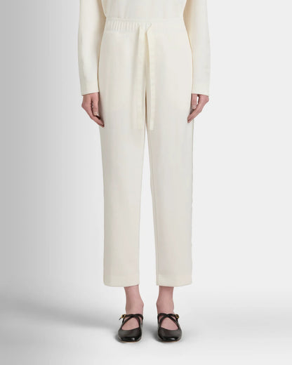 Satin Stripe Sweatshirt
