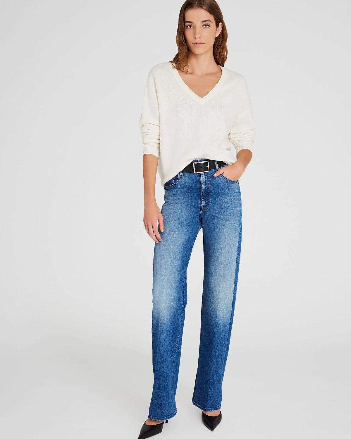 Cashmere V-Neck Sweater