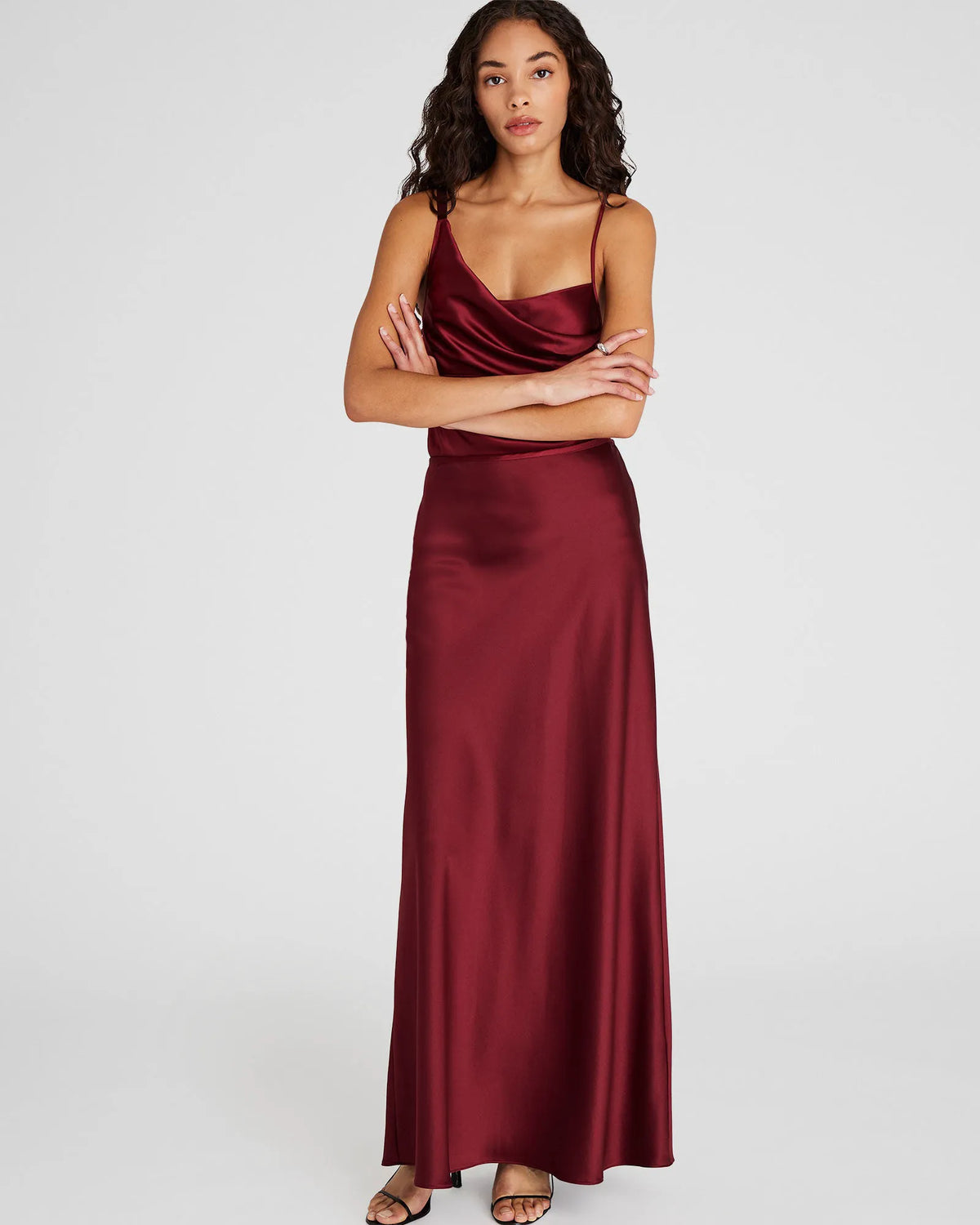 Silk Charmeuse Maxi Skirt