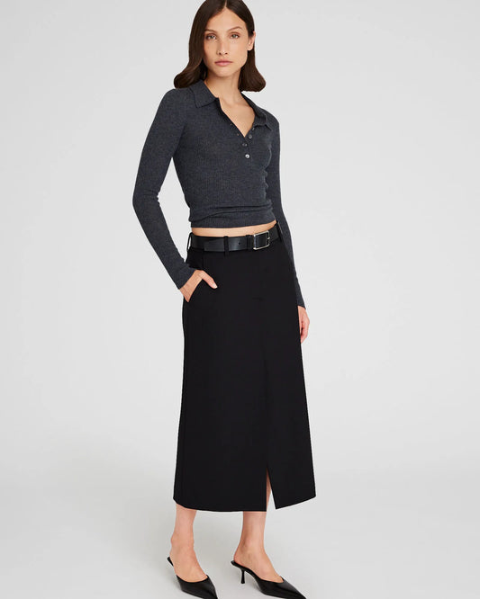 Trouser Midi Skirt