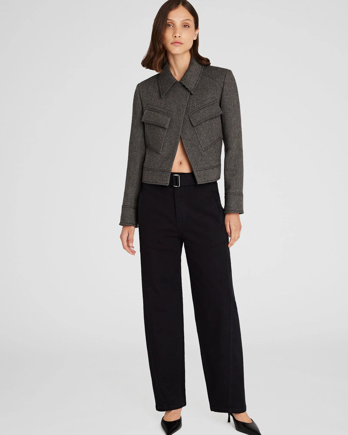 Curved Seam Utility Pant