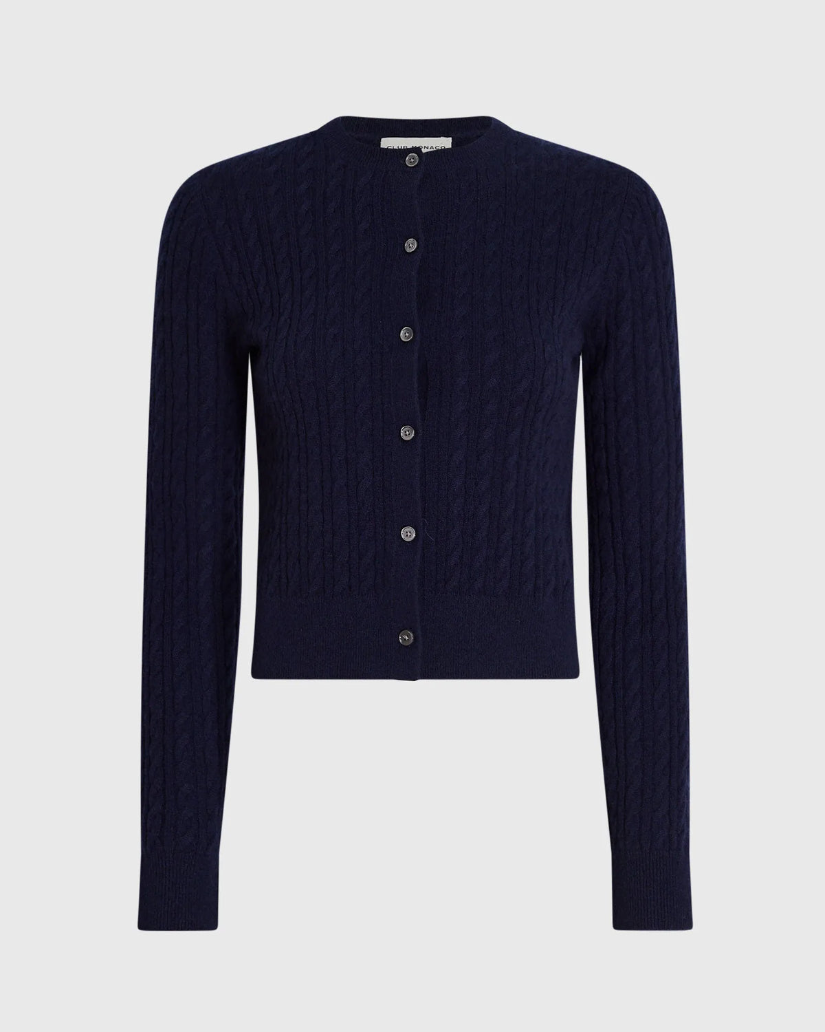 Cashmere Mini Cable Cardigan