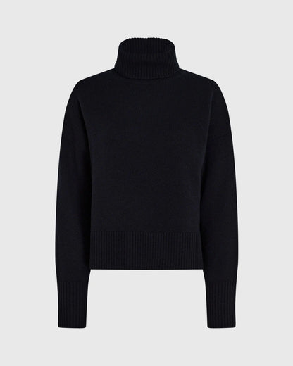 Cashmere Turtleneck Pullover