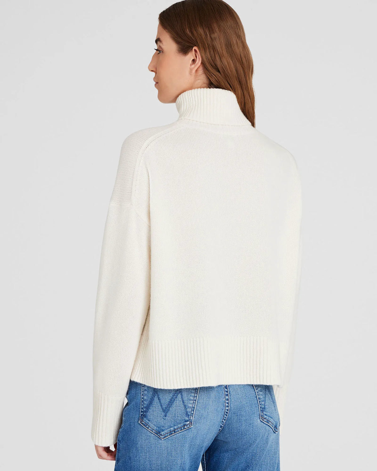Cashmere Turtleneck Pullover Sweater