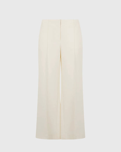 High Rise Fluid Crepe Trouser