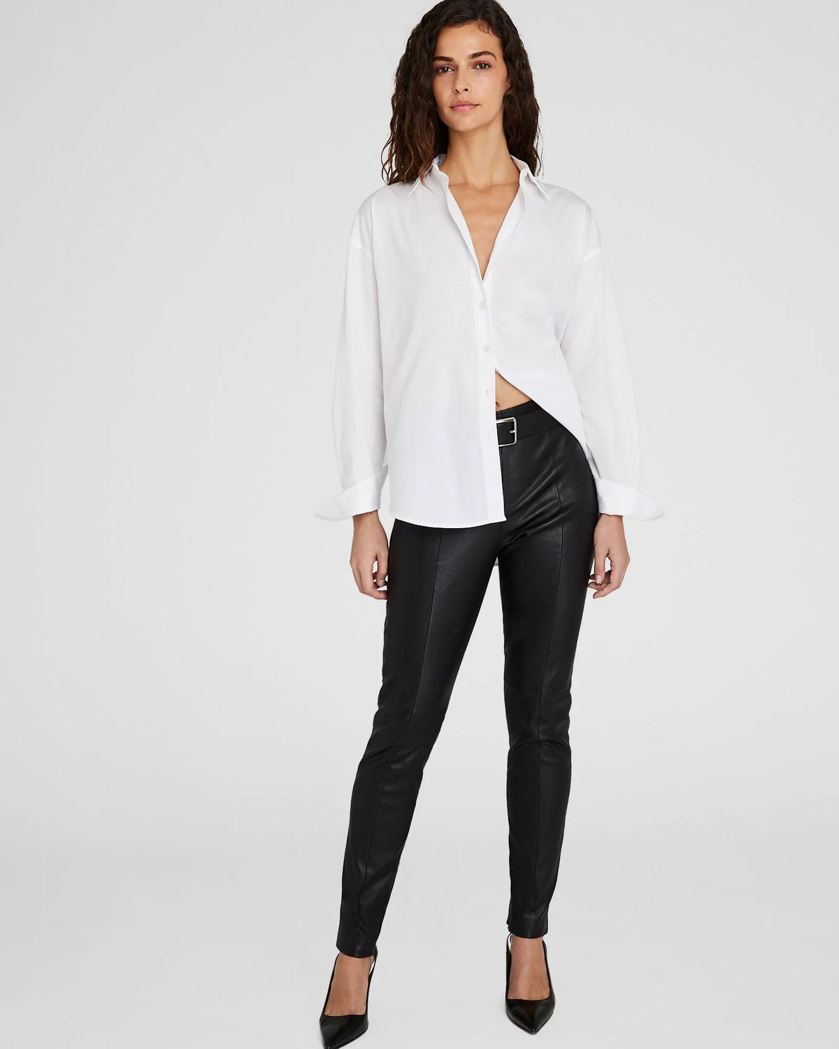 Skinny Leather Legging