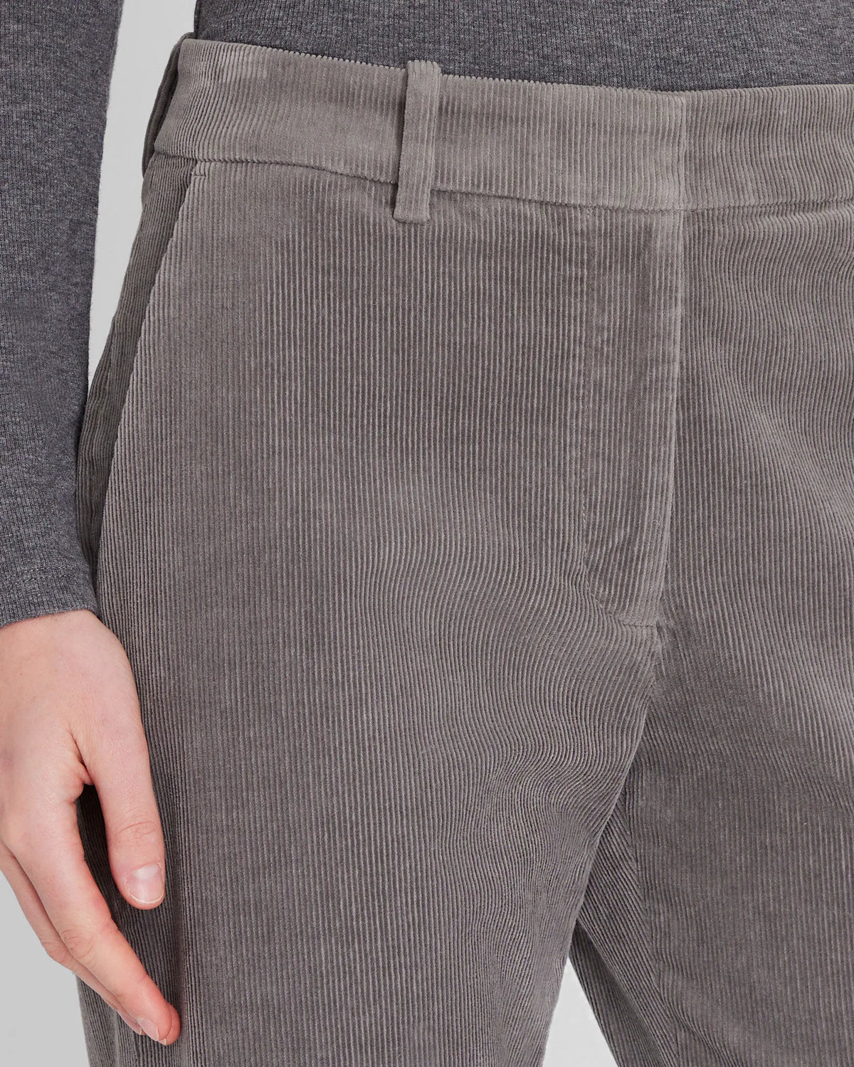 Full-Length Corduroy Trouser