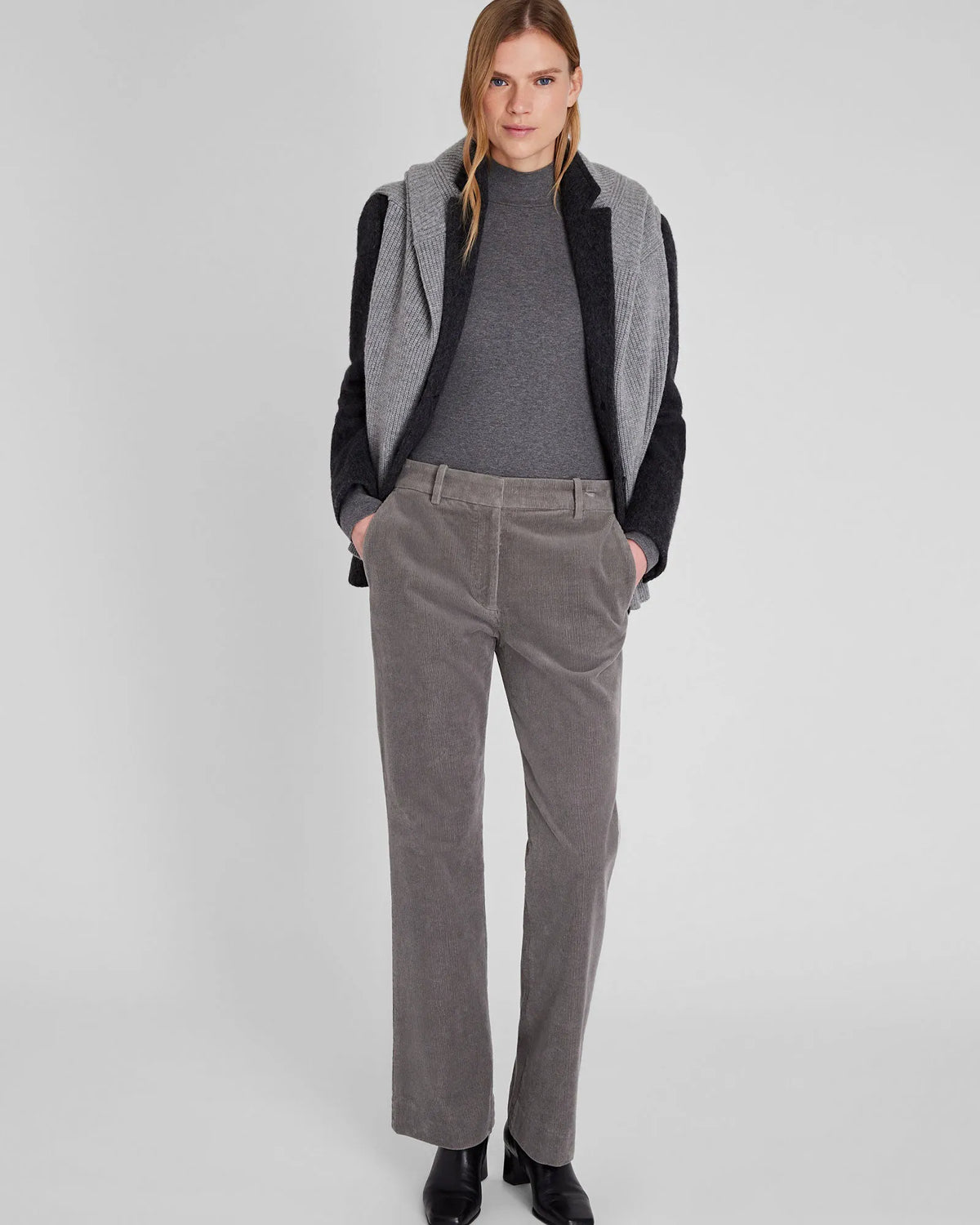 Full-Length Corduroy Trouser