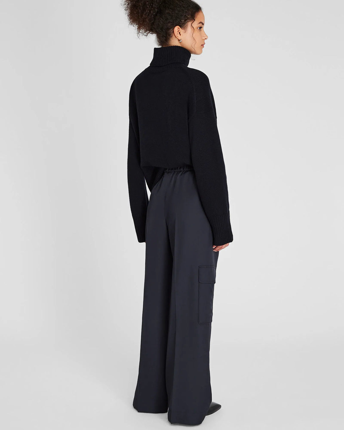 Silk Cargo Pant