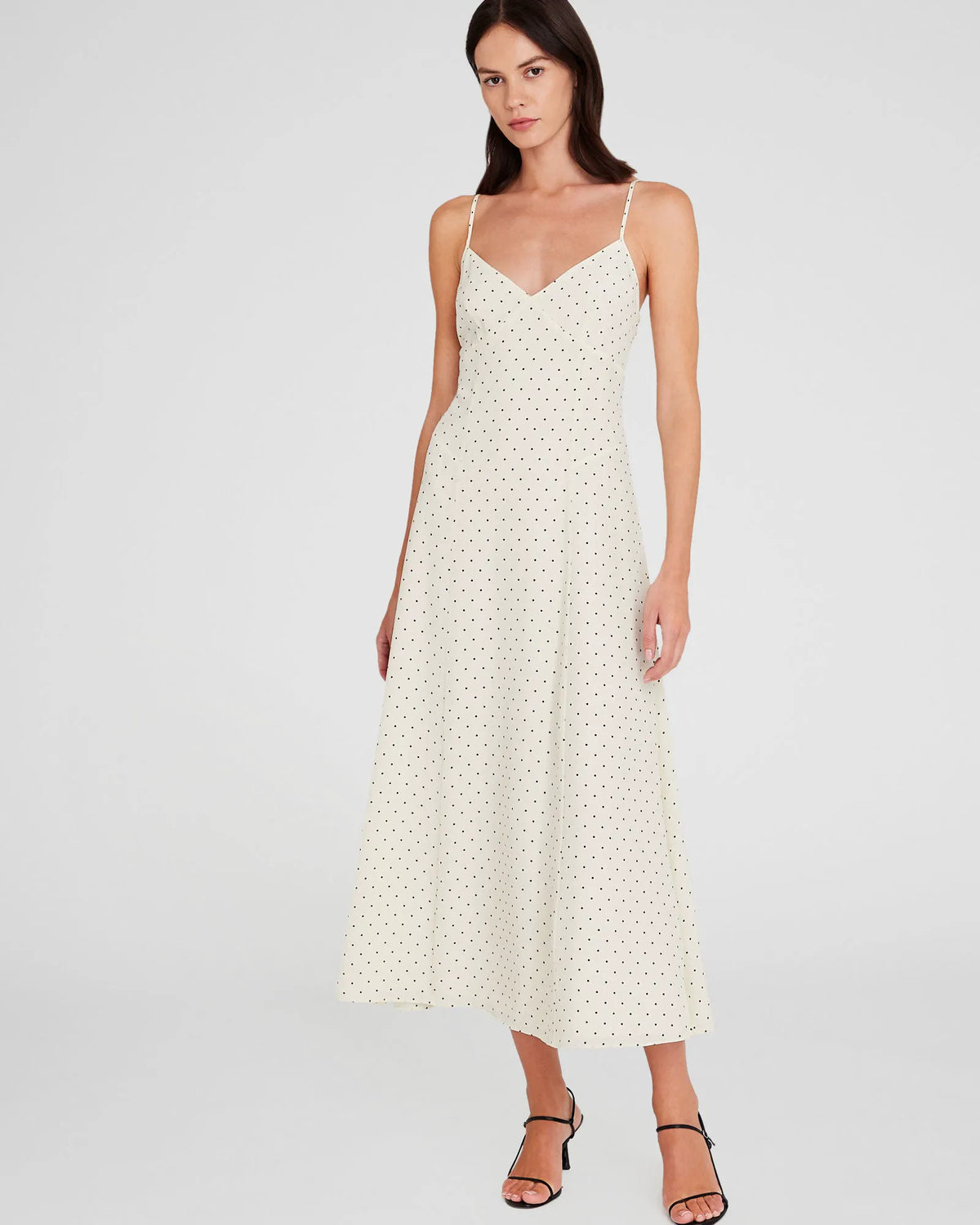 Sleeveless Silk Maxi Dress