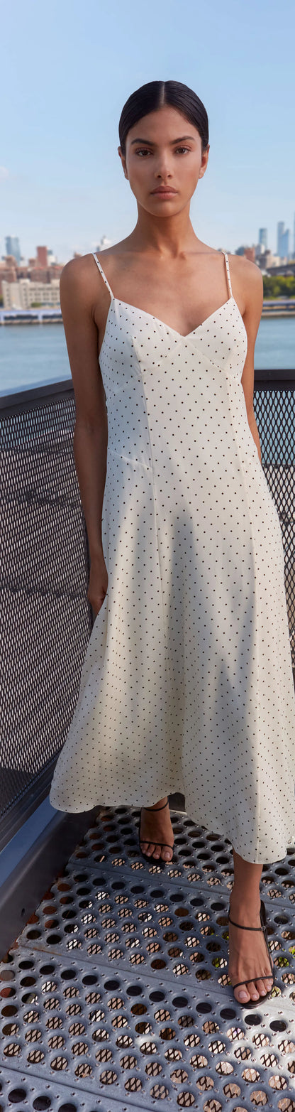 Sleeveless Silk Maxi Dress