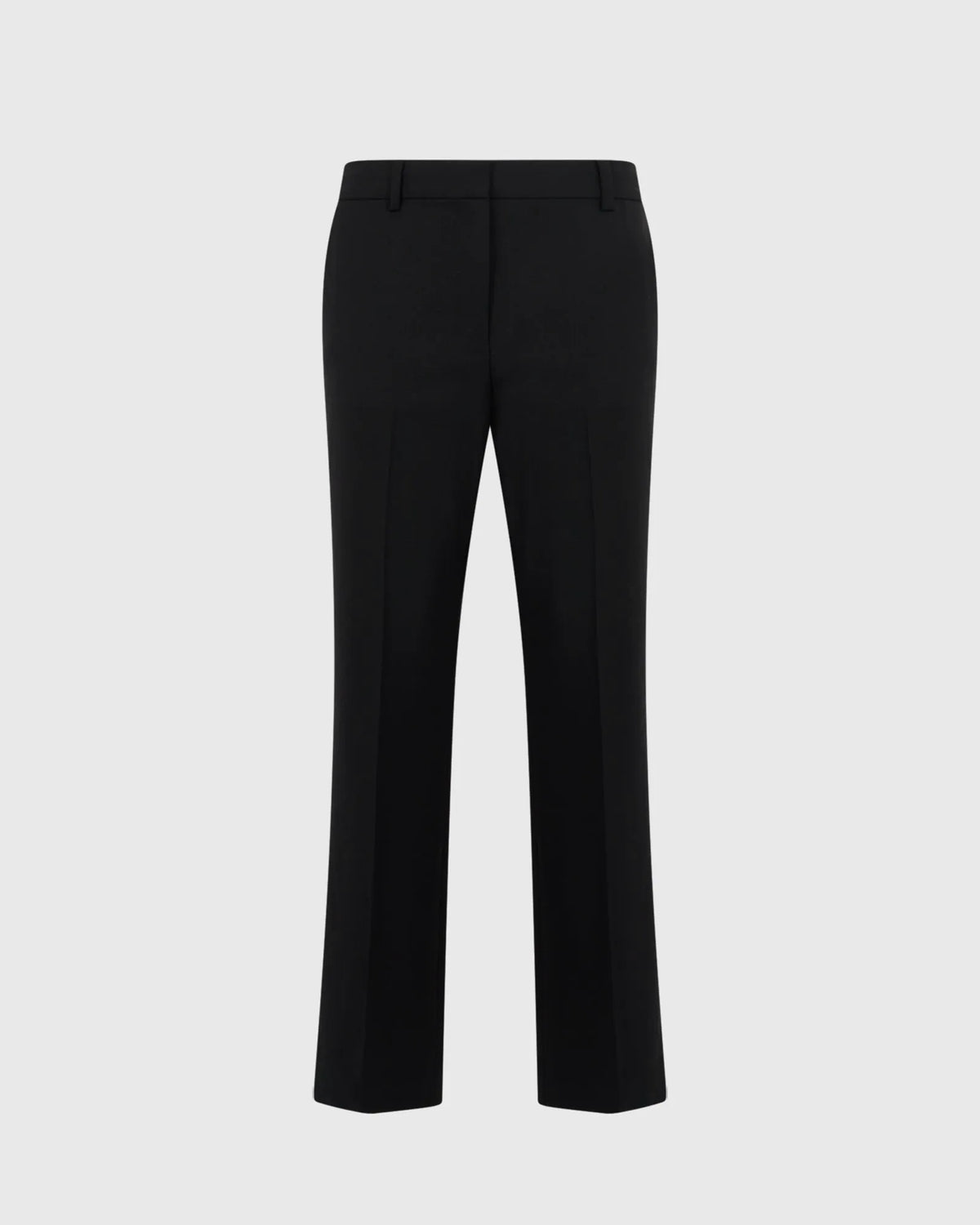 High Rise Fluid Crepe Trouser