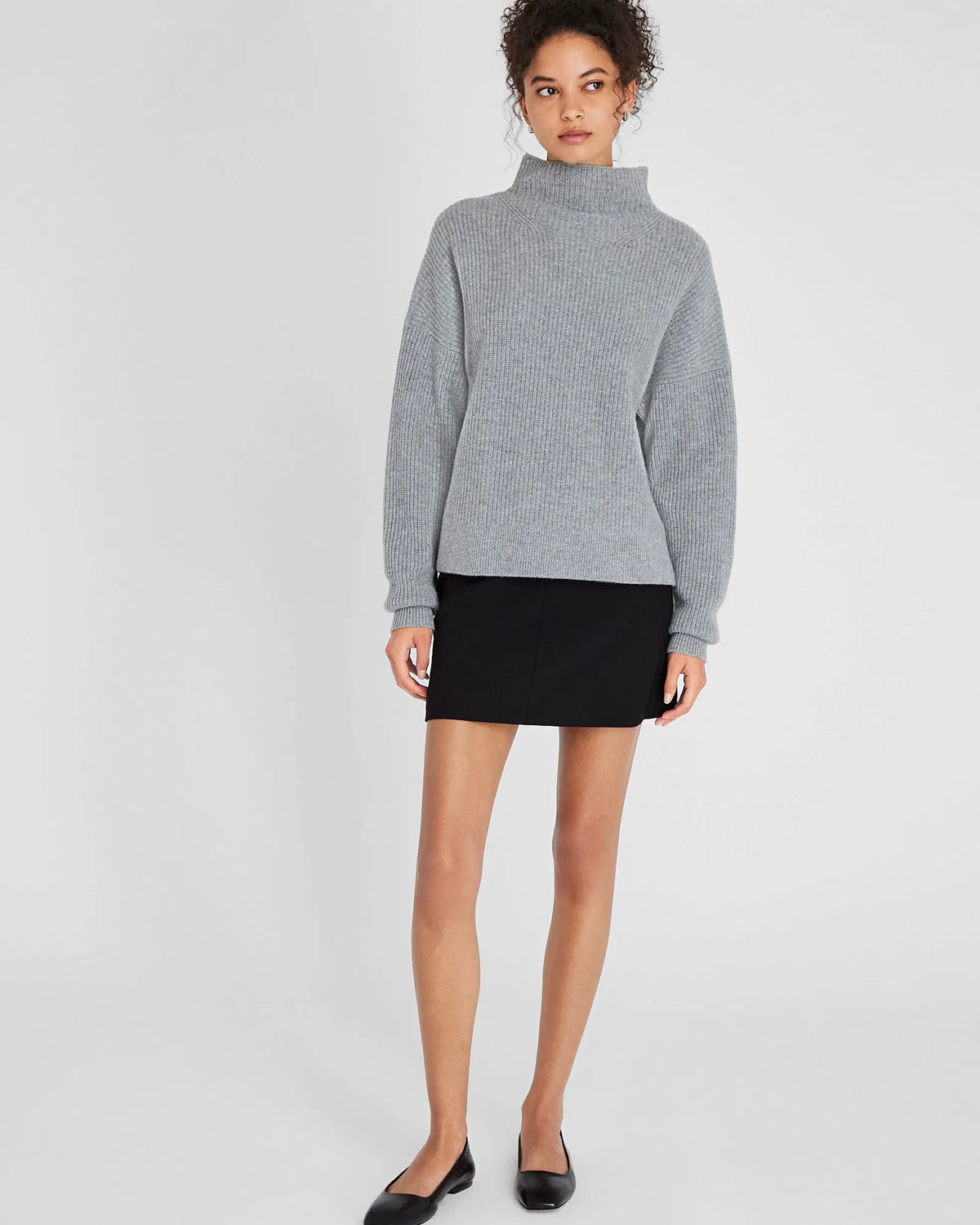 Cashmere Mockneck Sweater