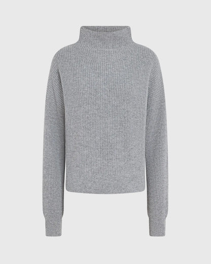 Cashmere Mockneck Sweater
