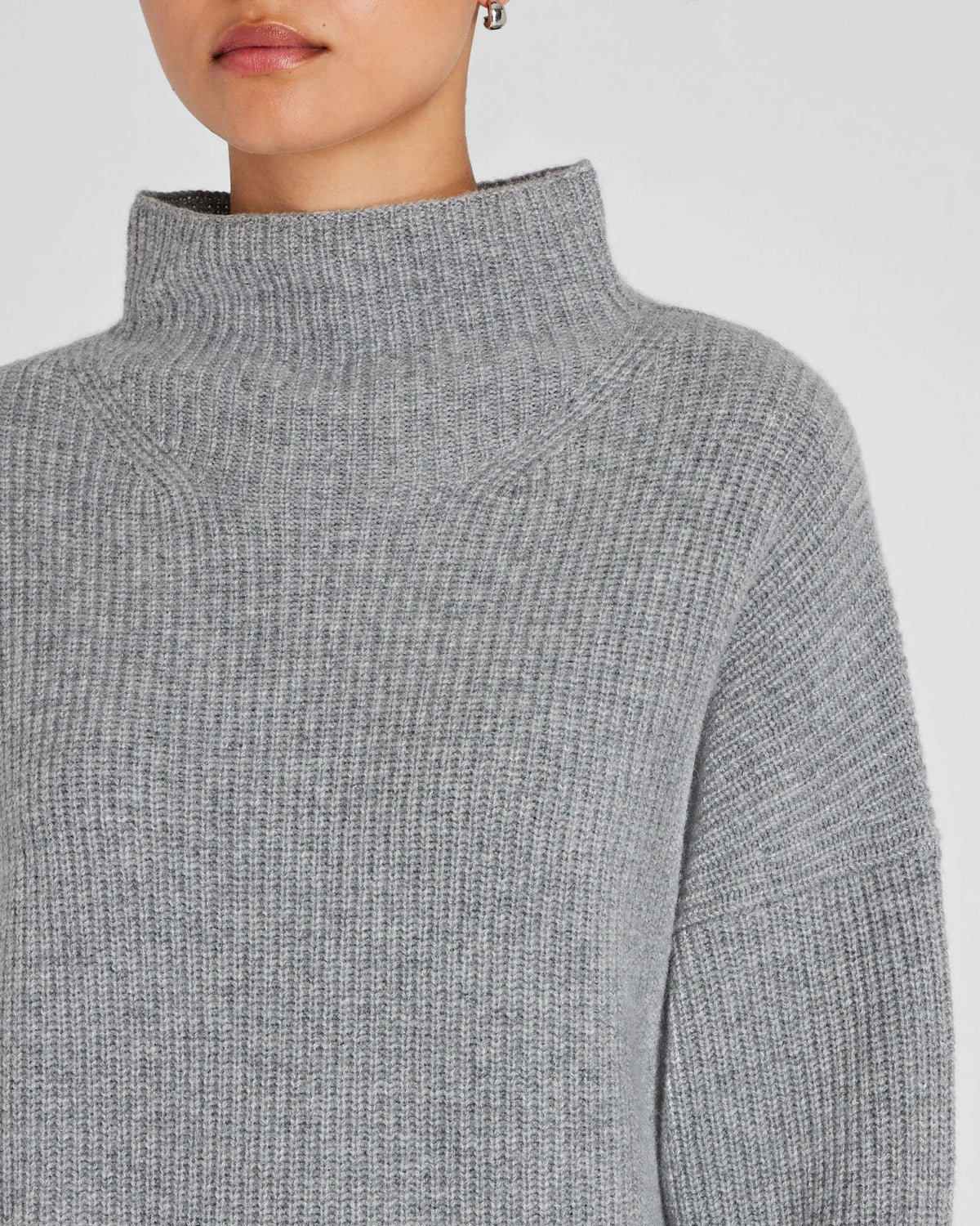 Cashmere Mockneck Sweater