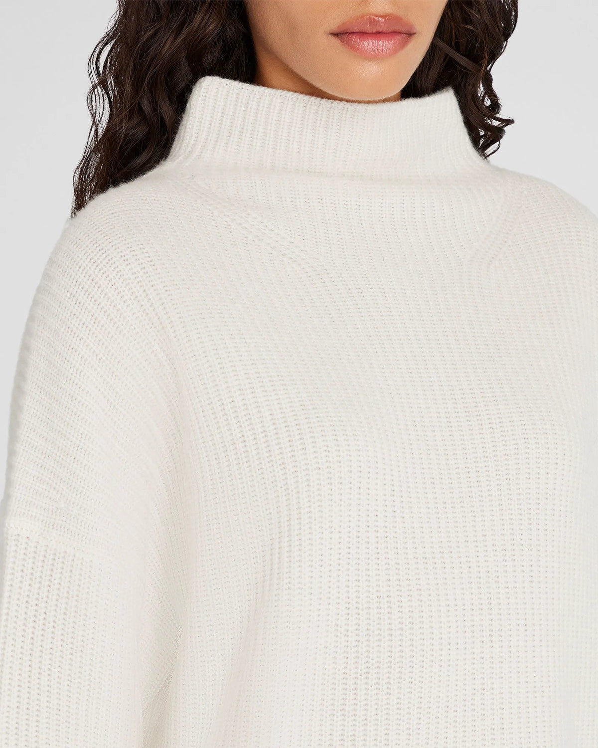 Cashmere Mockneck Sweater