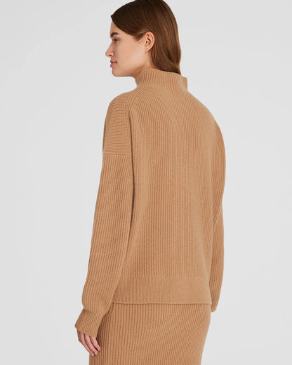 Cashmere Mockneck Sweater
