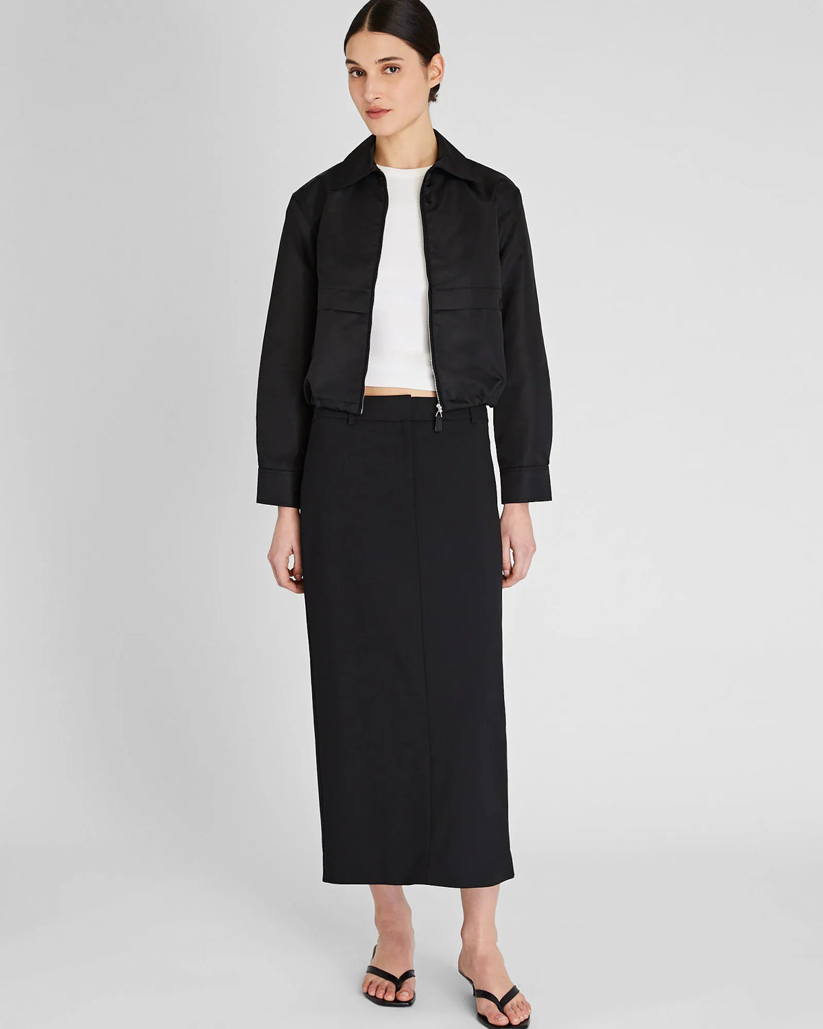 Borrem Column Maxi Skirt