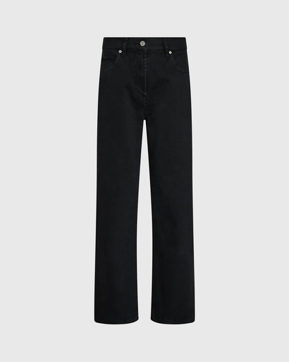 Straight Leg Cotton Twill Pant
