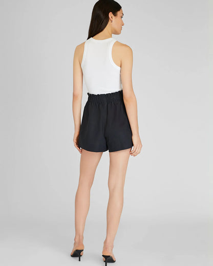 Linen Pull-On Short