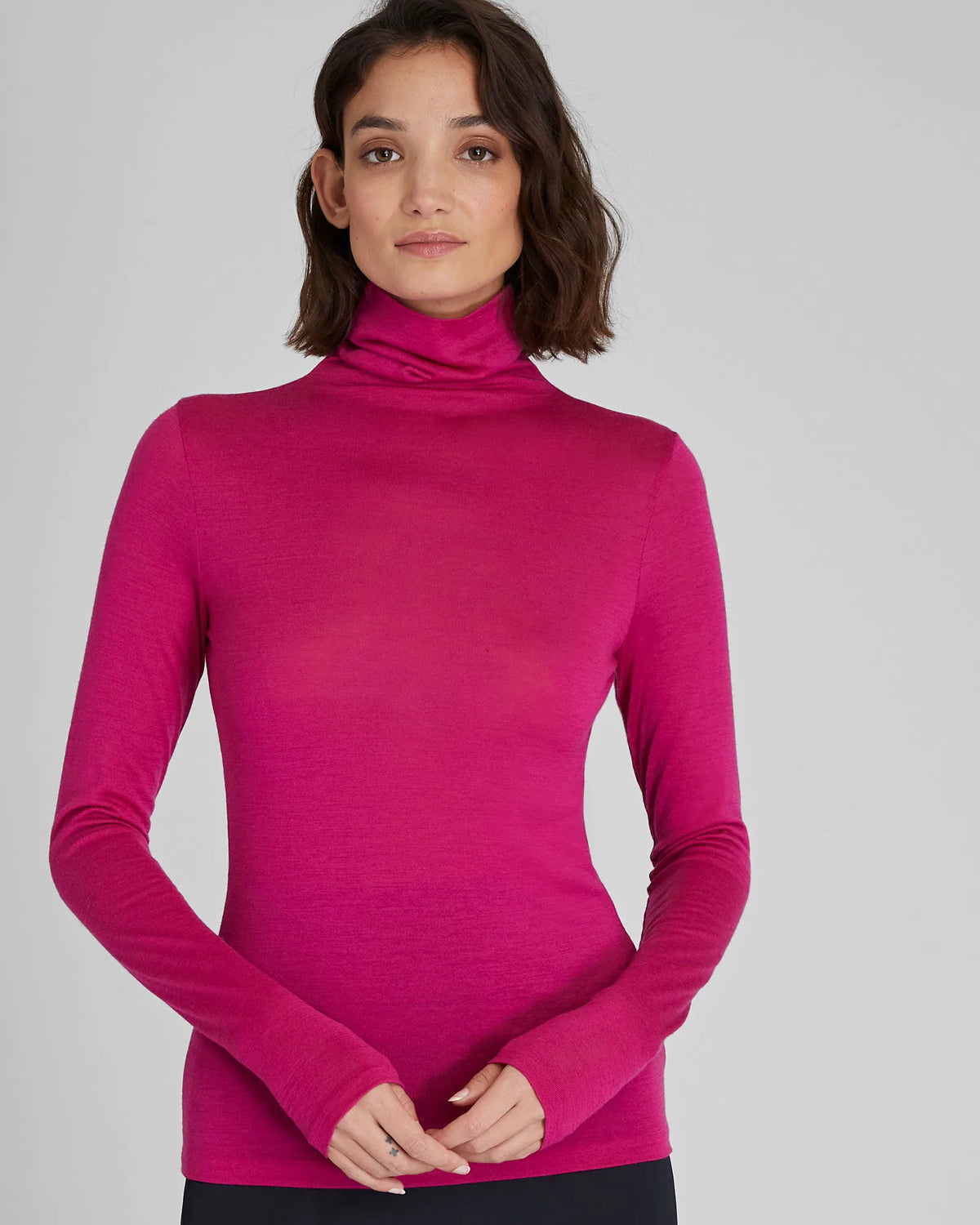 Julianna Wool Blend Turtleneck