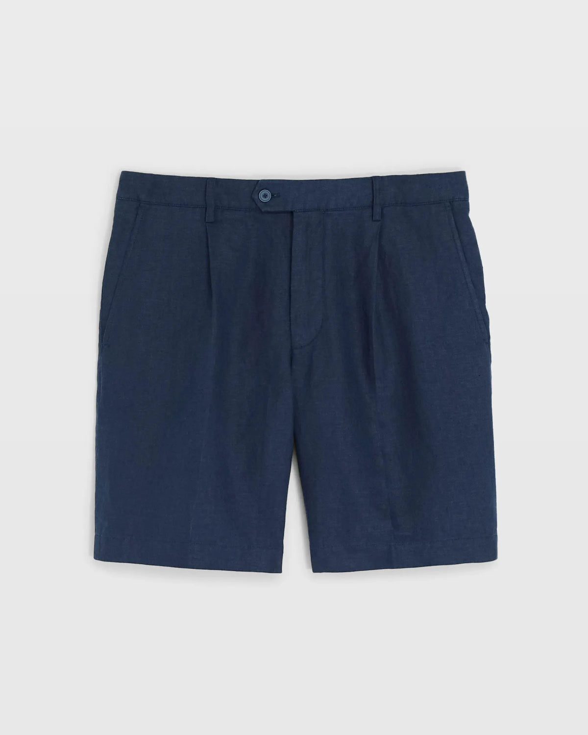 Pleated Linen Short