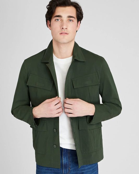 Poplin Shirt Jacket