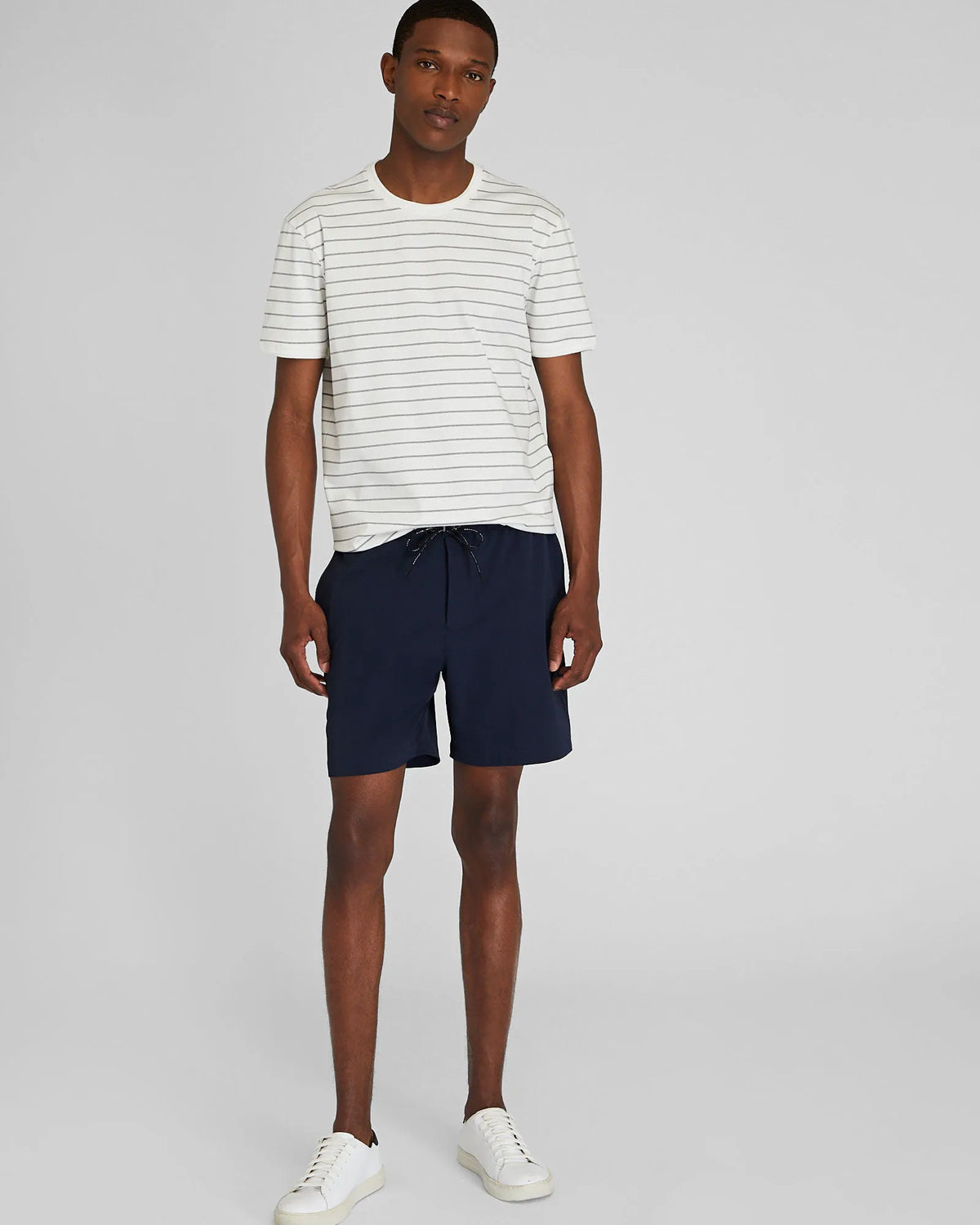 Short Sleeve Refined Stripe Tee