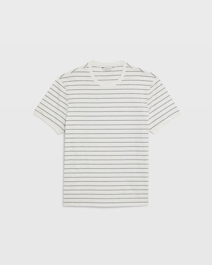 Short Sleeve Refined Stripe Tee