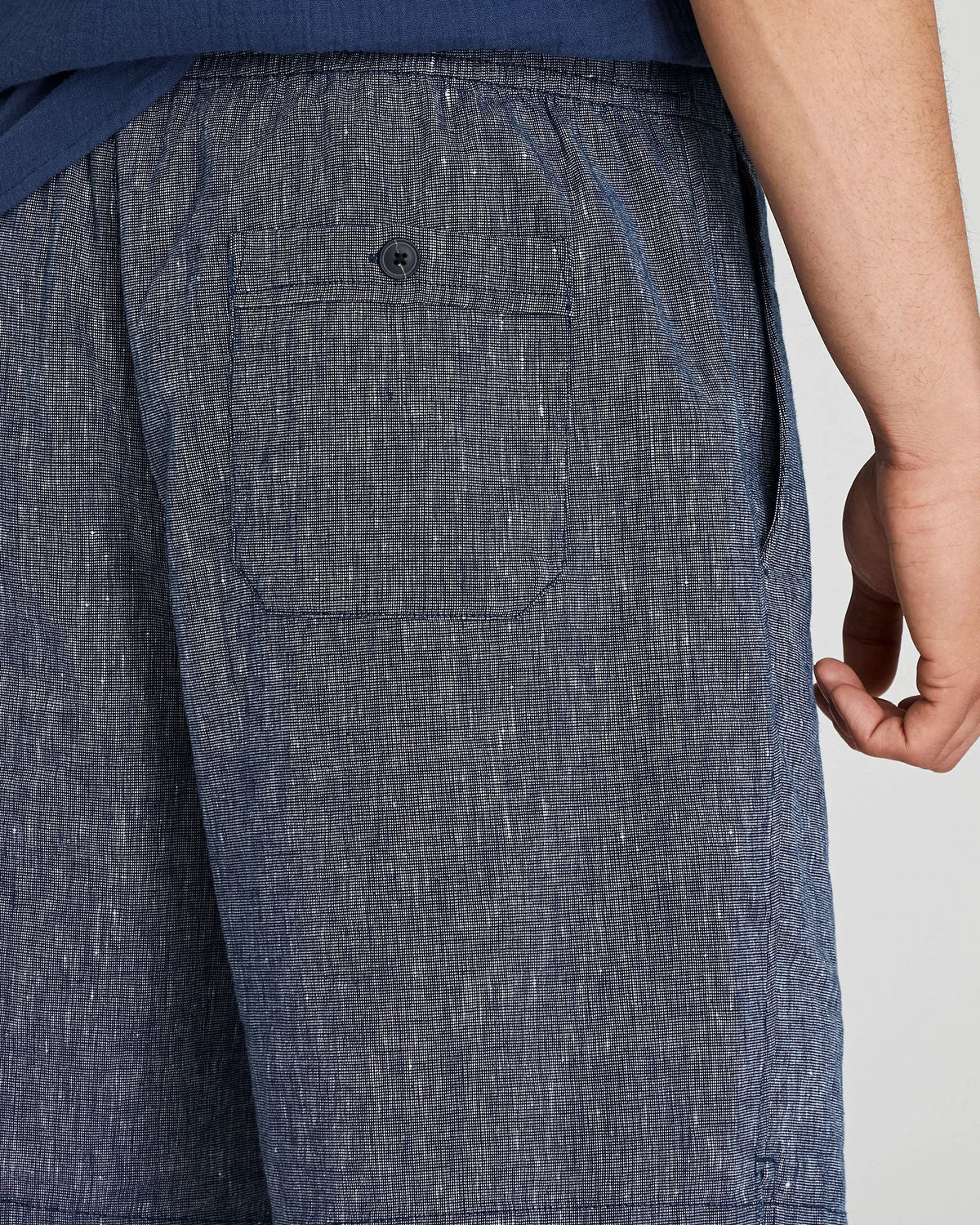 Elasticated Linen Short