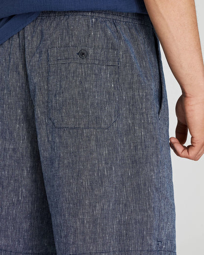 Elasticated Linen Short
