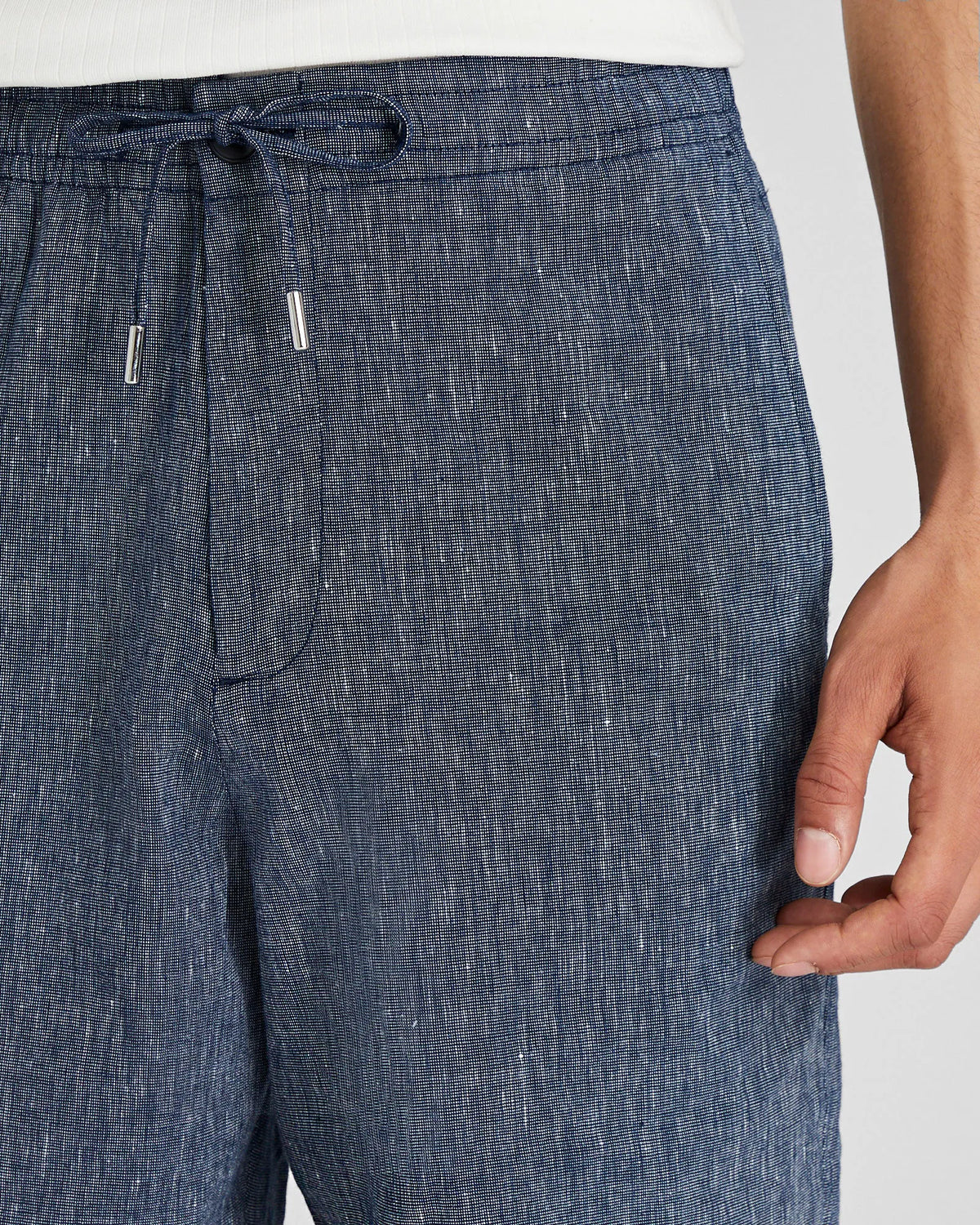 Elasticated Linen Short