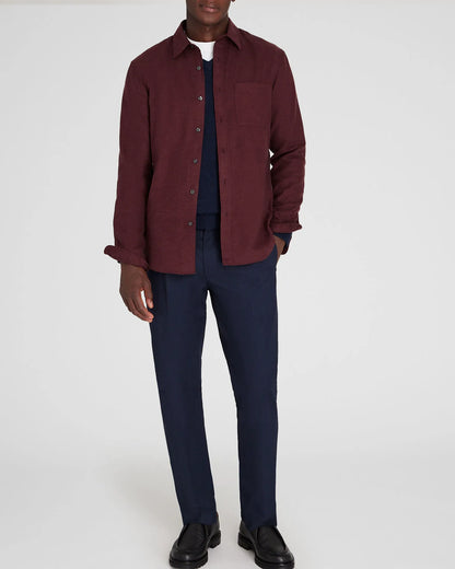 Solid Lightweight Flannel Shirt