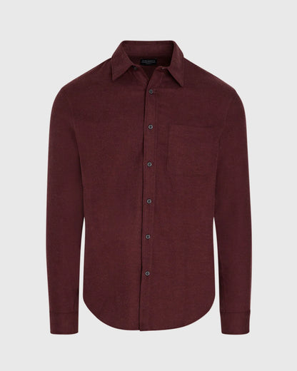 Solid Lightweight Flannel Shirt