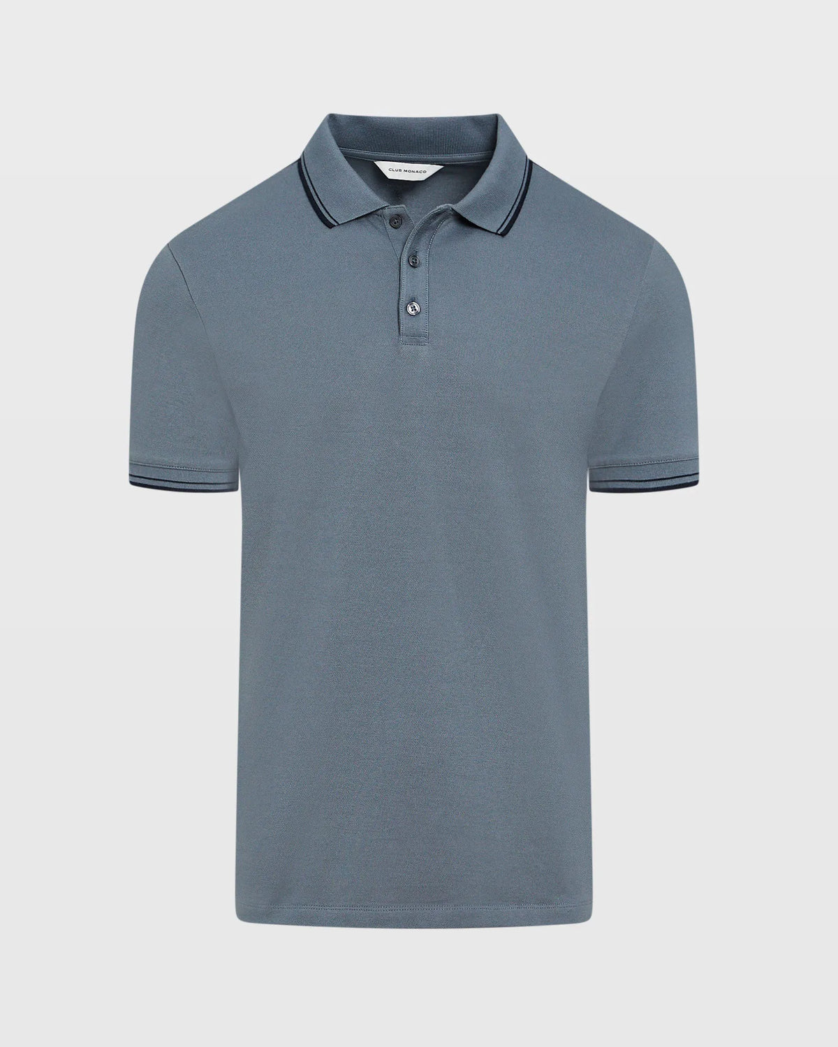 Tipped Collar Cotton Polo