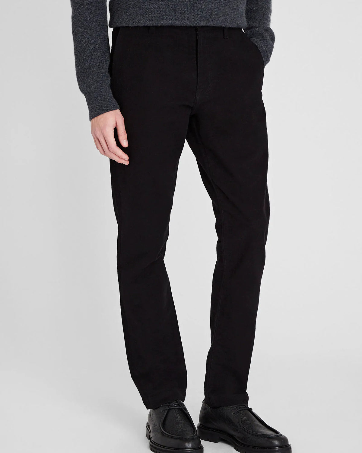 Straight Fit Moleskin Pant