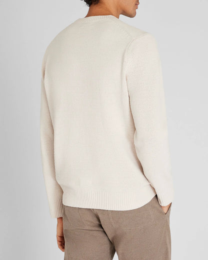 Statement Chenille Crewneck Sweater
