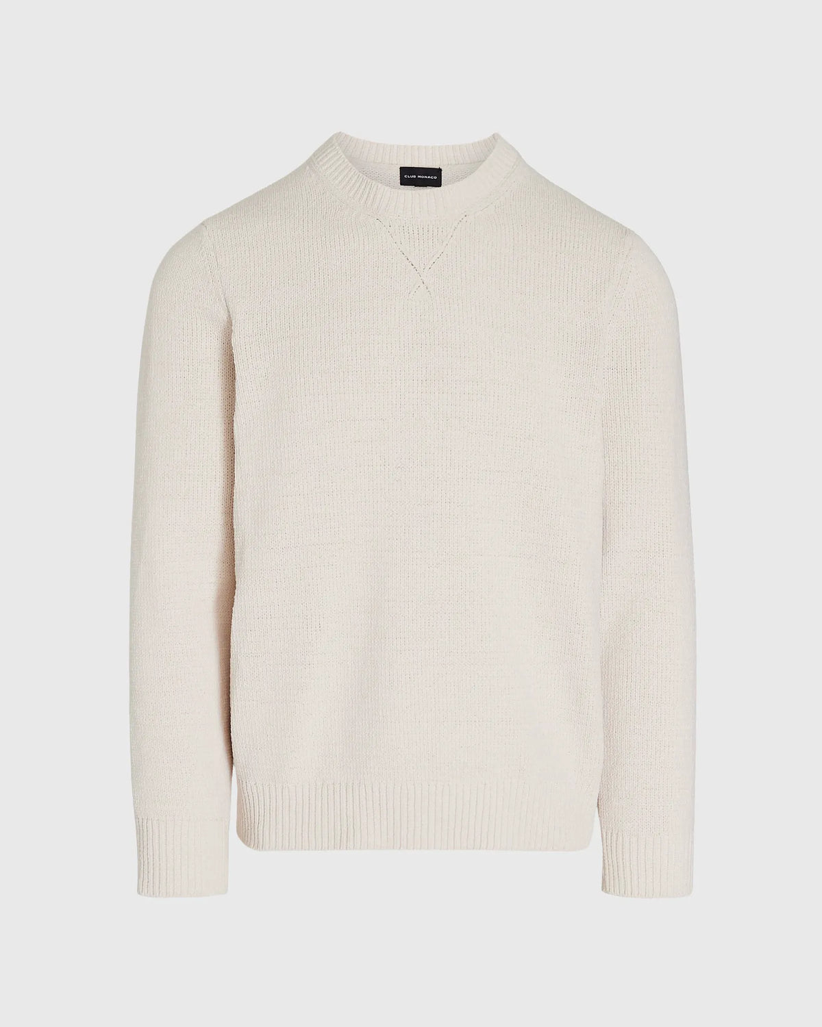 Statement Chenille Crewneck Sweater