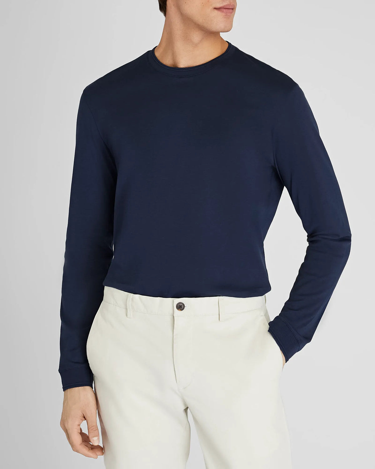 Long-Sleeve Refined Tee