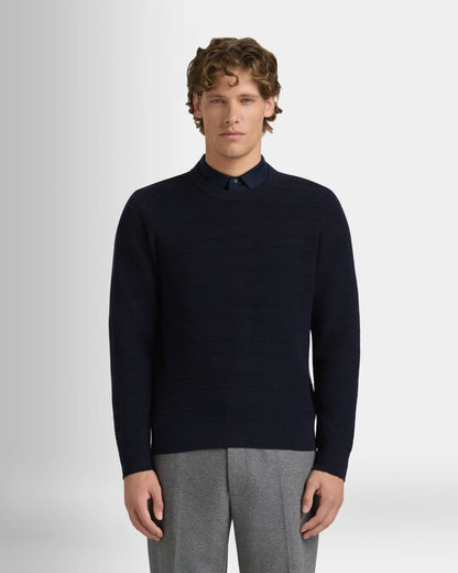 Stitch Stripe Crew