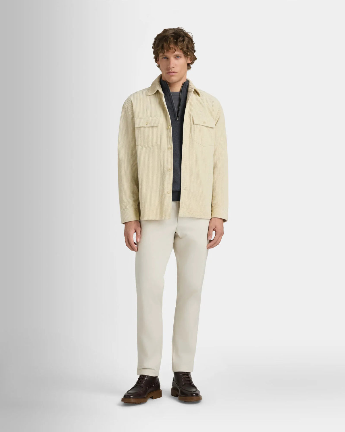 Wide Wale Corduroy Shirt Jacket