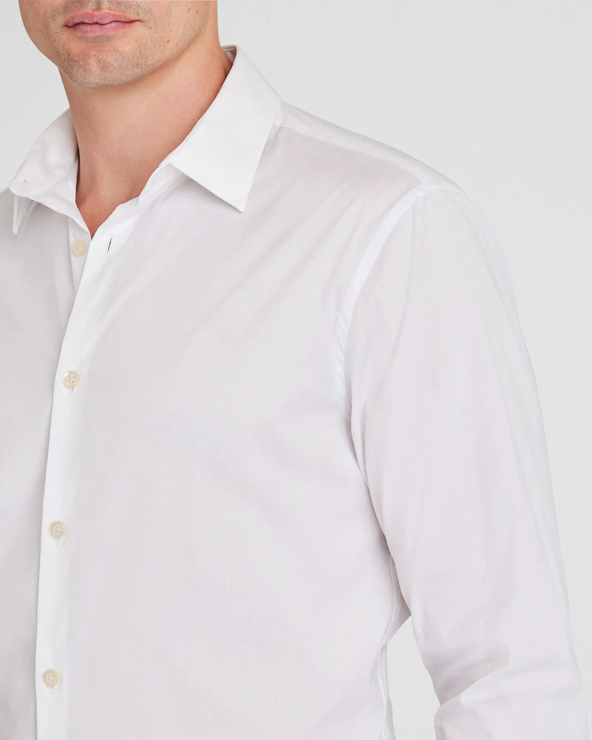 Stretch Poplin Dress Shirt