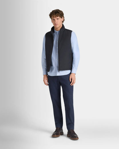 Long-Sleeve Solid Oxford Shirt